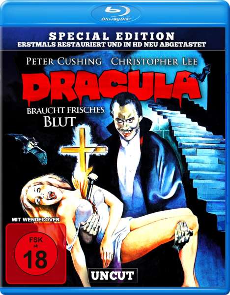 Dracula braucht frisches Blut (Blu-ray), Blu-ray Disc