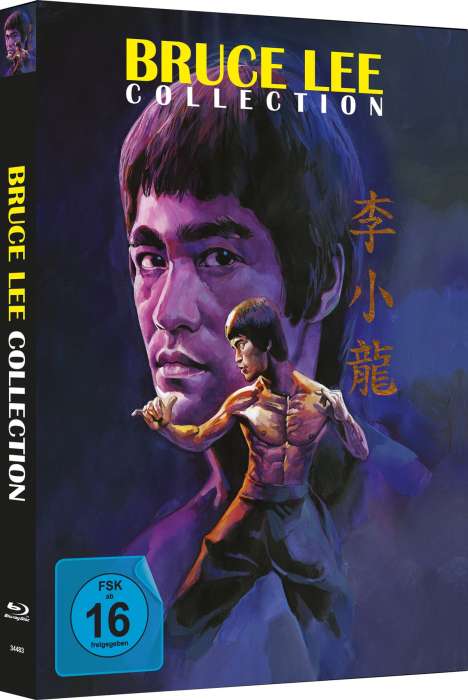 Bruce Lee Collection (Blu-ray im Mediabook), 4 Blu-ray Discs