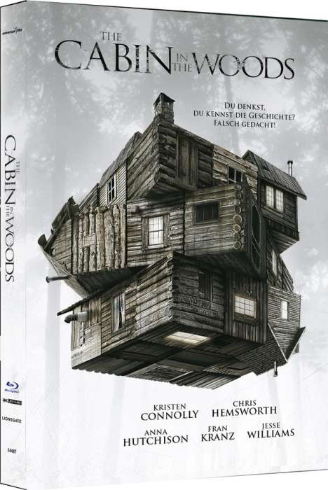 The Cabin in the Woods (Ultra HD Blu-ray &amp; Blu-ray im Mediabook), 1 Ultra HD Blu-ray und 1 Blu-ray Disc