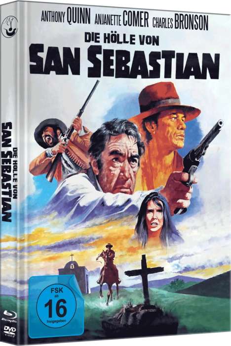 Die Hölle von San Sebastian (Blu-ray &amp; DVD im Mediabook), 1 Blu-ray Disc und 1 DVD