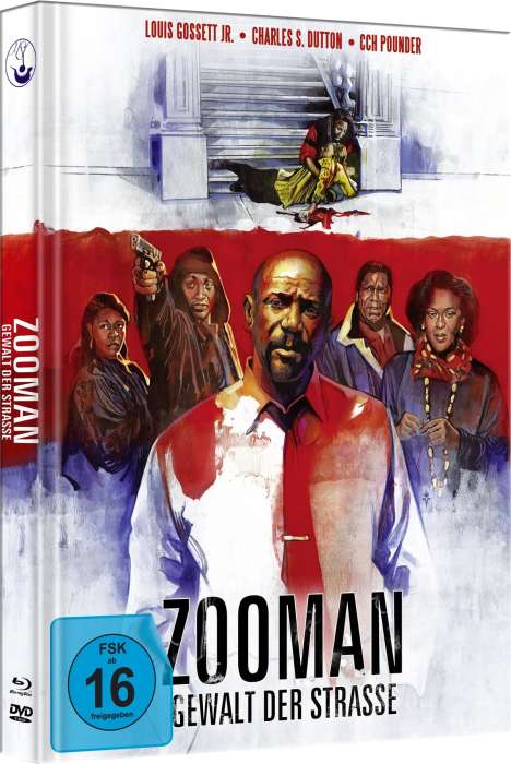 Zooman - Gewalt der Strasse (Blu-ray &amp; DVD im Mediabook), 1 Blu-ray Disc und 1 DVD