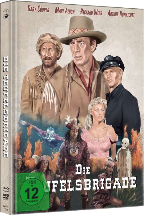 Die Teufelsbrigade (1951) (Blu-ray &amp; DVD im Mediabook), 1 Blu-ray Disc und 1 DVD