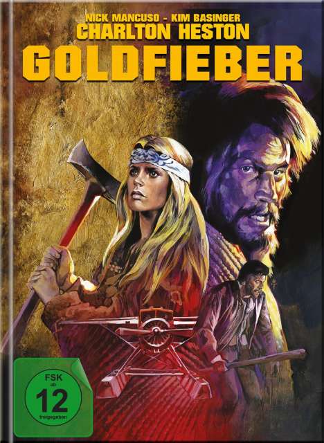 Goldfieber (Blu-ray &amp; DVD im Mediabook), 1 Blu-ray Disc und 1 DVD