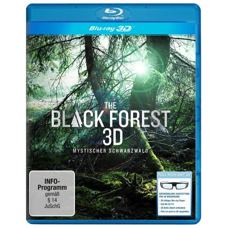 The Black Forest (3D Blu-ray), DVD