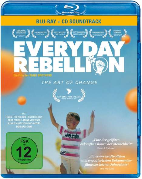 Everyday Rebellion (OmU) (Blu-ray), 1 Blu-ray Disc und 1 CD