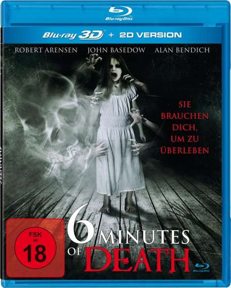 6 Minutes of Death (3D Blu-ray), Blu-ray Disc