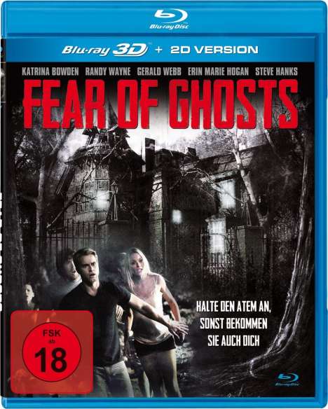 Fear of Ghosts (3D Blu-ray), Blu-ray Disc