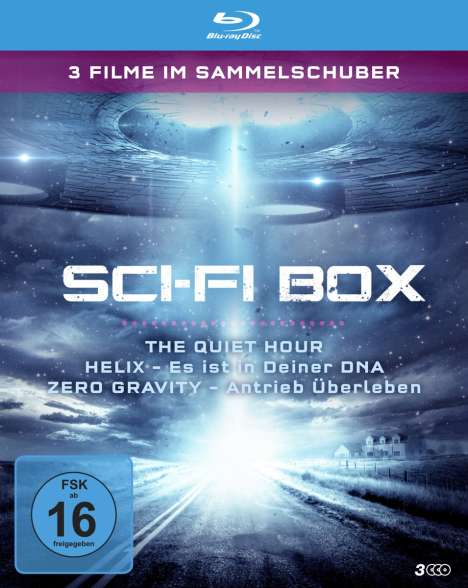 Sci-Fi Box (3 Filme im Sammelschuber) (Blu-ray), 3 Blu-ray Discs