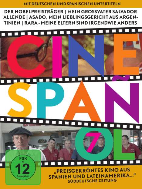 Cinespañol 7 (OmU), 4 DVDs