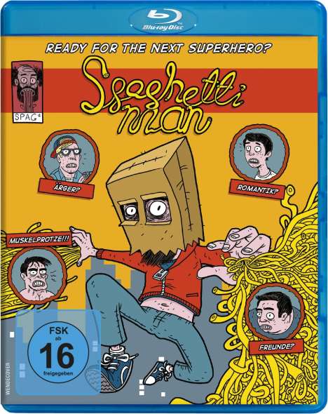 Spaghettiman (Blu-ray), Blu-ray Disc