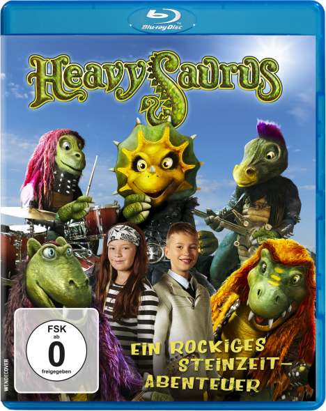 HeavySaurus - Ein rockiges Steinzeit-Abenteuer (Blu-ray), Blu-ray Disc