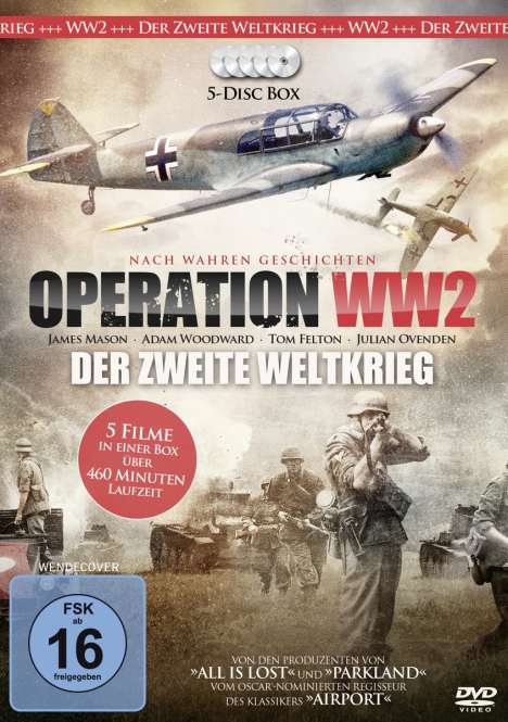 Operation WW 2 - Der Zweite Weltkrieg, 5 DVDs