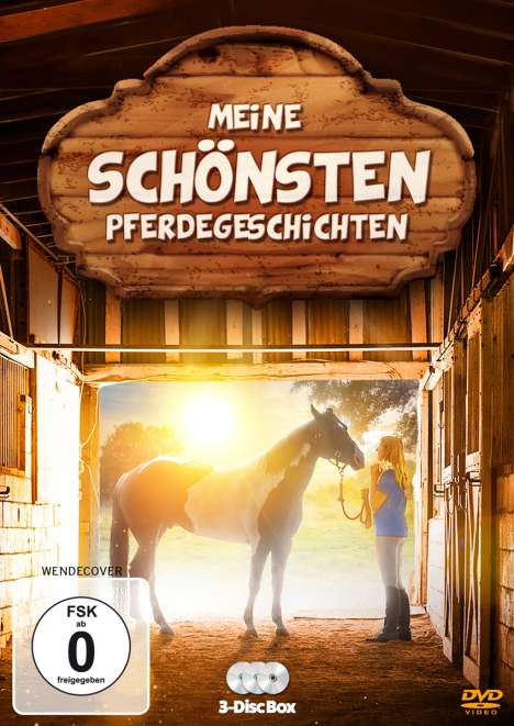 Meine schönsten Pferdegeschichten (3 Filme), 3 DVDs