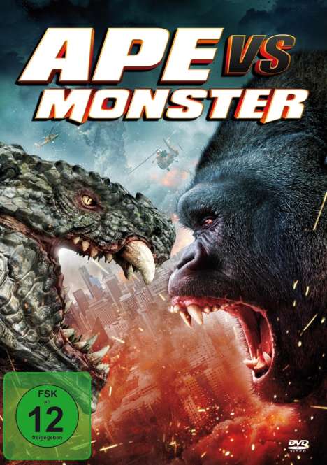 Ape vs. Monster, DVD