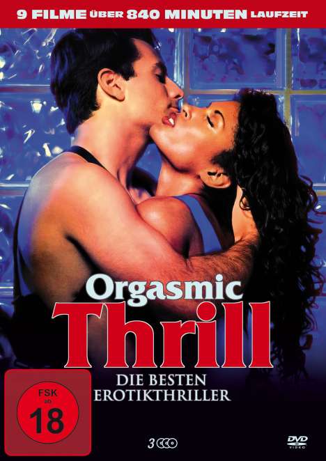 Orgasmic Thrill - Die besten Erotikthriller (9 Filme auf 3 DVDs), 3 DVDs