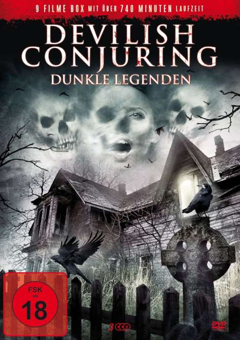 Devilish Conjuring - Dunkle Legenden (9 Filme auf 3 DVDs), 3 DVDs