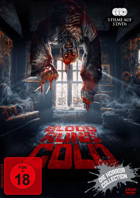 Blood Runs Cold - Die Horror Collection (3 Filme), 3 DVDs
