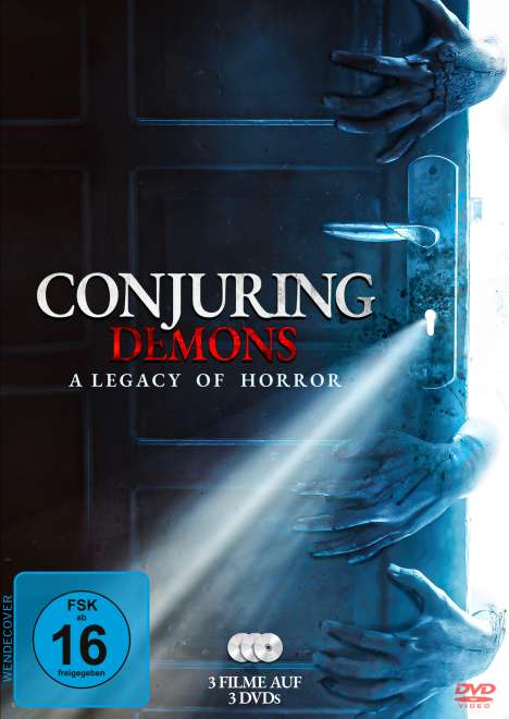 Conjuring Demons - A Legacy of Horror (3 Filme), 3 DVDs