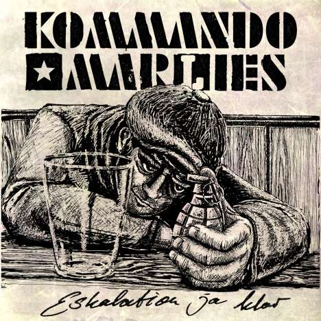 Kommando Marlies: Eskalation ja klar (Clear Vinyl), LP