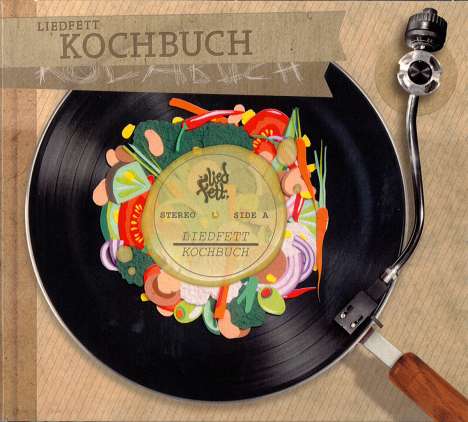 Liedfett: Kochbuch, CD