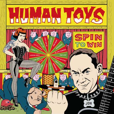 Human Toys: Spin To Win, LP