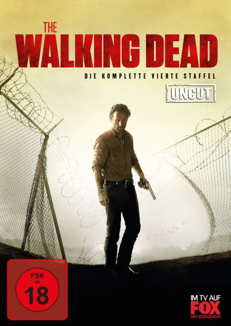 The Walking Dead Staffel 4 (Uncut), 5 DVDs
