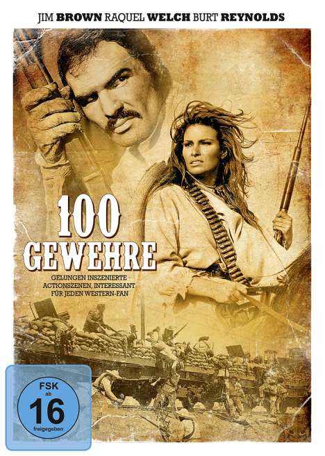 100 Gewehre, DVD