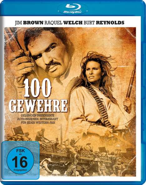 100 Gewehre (Blu-ray), Blu-ray Disc
