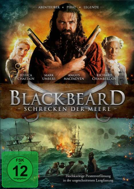 Blackbeard - Schrecken der Meere, DVD