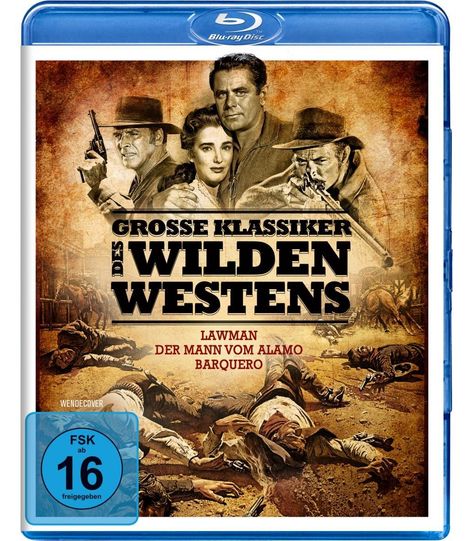 Grosse Klassiker des Wilden Westens (3 Filme) (Blu-ray), 3 Blu-ray Discs