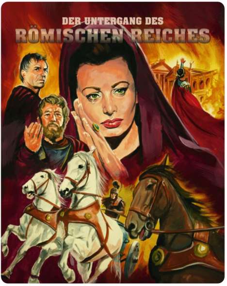 Der Untergang des Römischen Reiches (Novobox Klassiker Edition) (Blu-ray im Metalpak), Blu-ray Disc