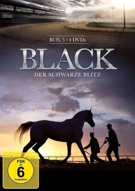 Black, der schwarze Blitz Box 5, 4 DVDs