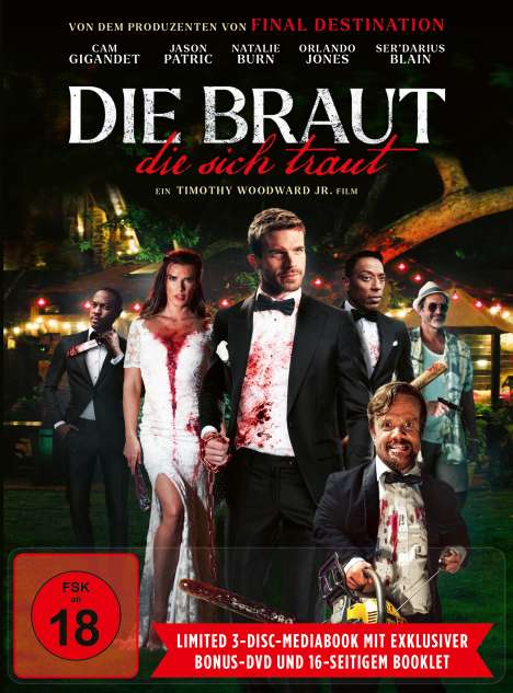 Die Braut die sich traut (2023) (Blu-ray &amp; DVD im Mediabook), 1 Blu-ray Disc, 1 DVD und 1 CD