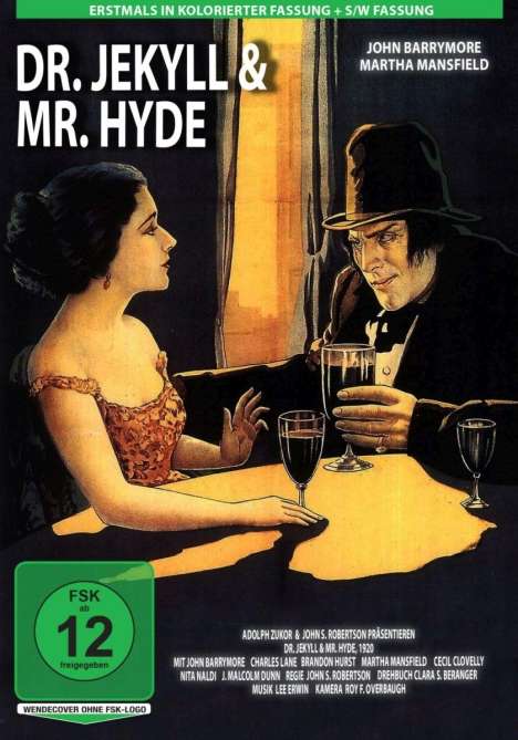 Dr. Jekyll und Mr. Hyde (1920), DVD