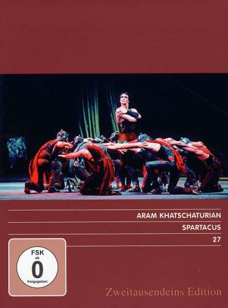 Bolshoi Ballett:Spartacus (A.Khachaturian), DVD