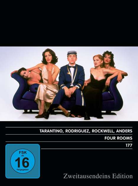 Four Rooms, DVD