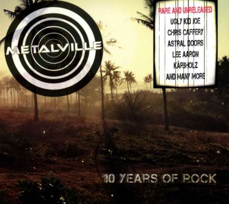 Metalville: 10 Years Of Rock, CD