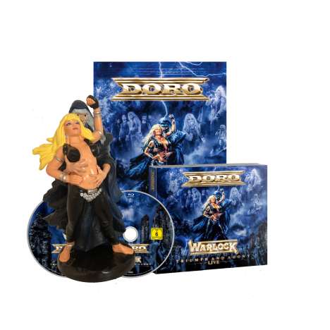 Doro: Warlock - Triumph And Agony Live (Boxset), 1 CD und 1 Blu-ray Disc