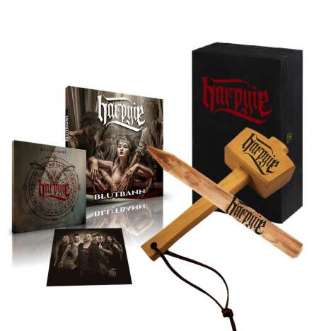 Harpyie: Blutbann (Fanbox), 1 CD, 1 DVD und 1 Merchandise