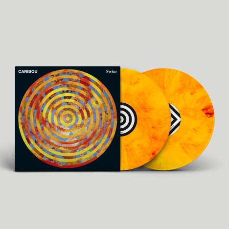 Caribou: Swim - 10th Anniversary (Limited Edition) (Marbled Orange/Red Vinyl), 2 LPs