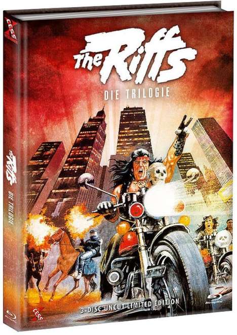 The Riffs 1-3 Die Trilogie (Blu-ray im Mediabook), 3 Blu-ray Discs