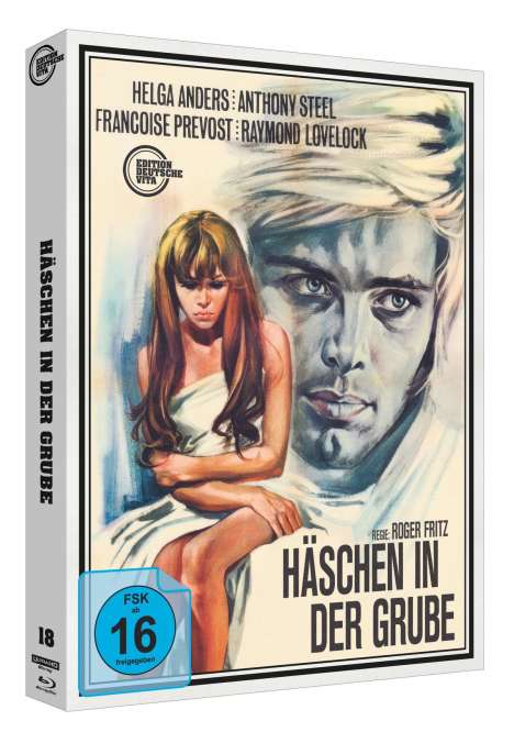 Häschen in der Grube (Limited Edition) (Ultra HD Blu-ray &amp; Blu-ray im Digipack), 1 Ultra HD Blu-ray und 1 Blu-ray Disc