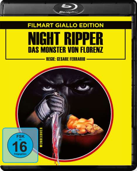 Night Ripper - Das Monster von Florenz (Blu-ray), Blu-ray Disc