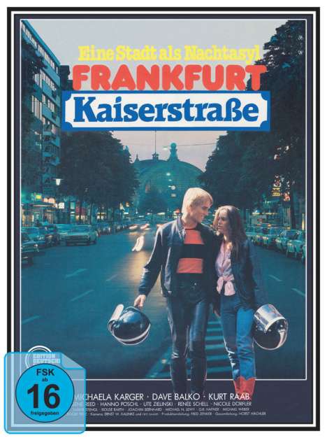 Frankfurt Kaiserstrasse (Blu-ray &amp; DVD im Digipak), 1 Blu-ray Disc und 1 DVD