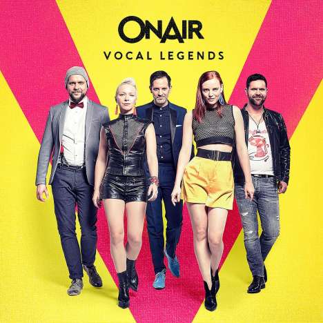 ONAIR: Vocal Legends, CD