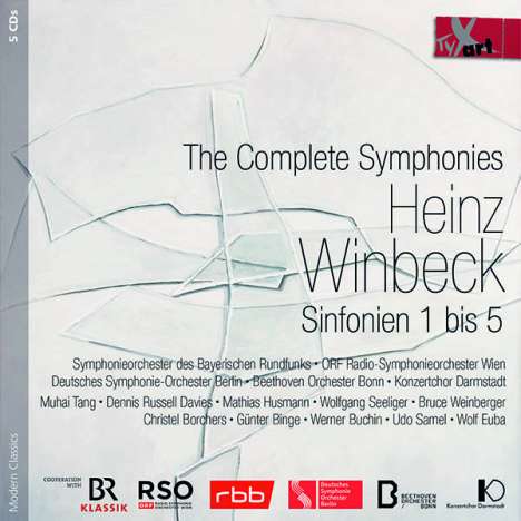 Heinz Winbeck (1946-2019): Symphonien Nr.1-5, 5 CDs