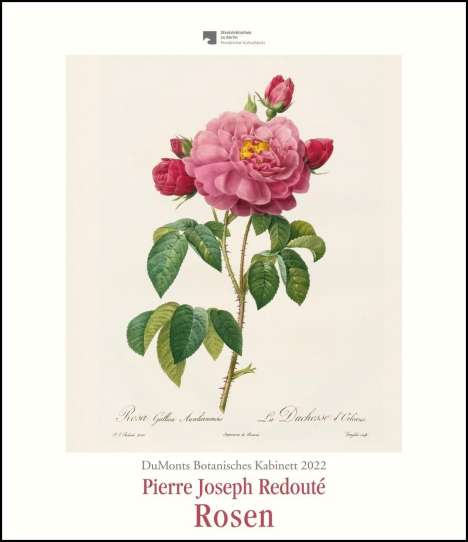 DuMonts Botanisches Kabinett - Rosen von P.J. Redouté - Kuns, Kalender