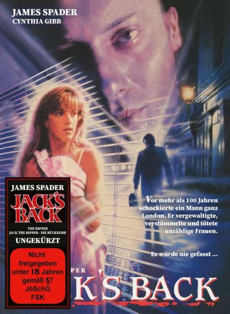 Jack´s Back - The Ripper (Blu-ray &amp; DVD im Mediabook), 1 Blu-ray Disc und 1 DVD