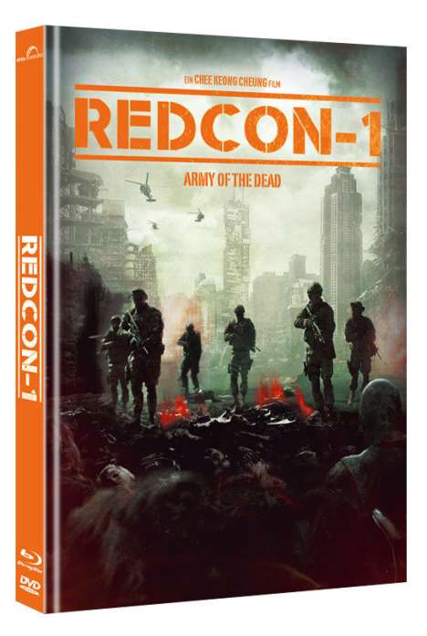 Redcon-1 - Army of the Dead (Blu-ray &amp; DVD im Mediabook), 1 Blu-ray Disc und 1 DVD