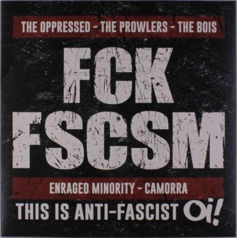 Fck Fscsm This Is Antifascist Oi!, LP